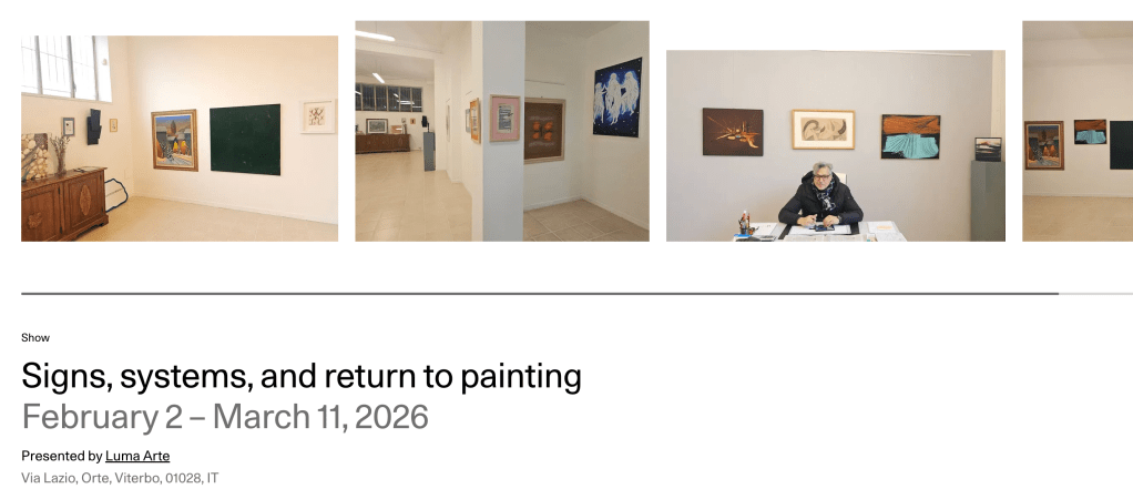 online show on artsy by luma arte